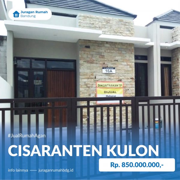 Rumah di Daerah Cisaranten Kulon